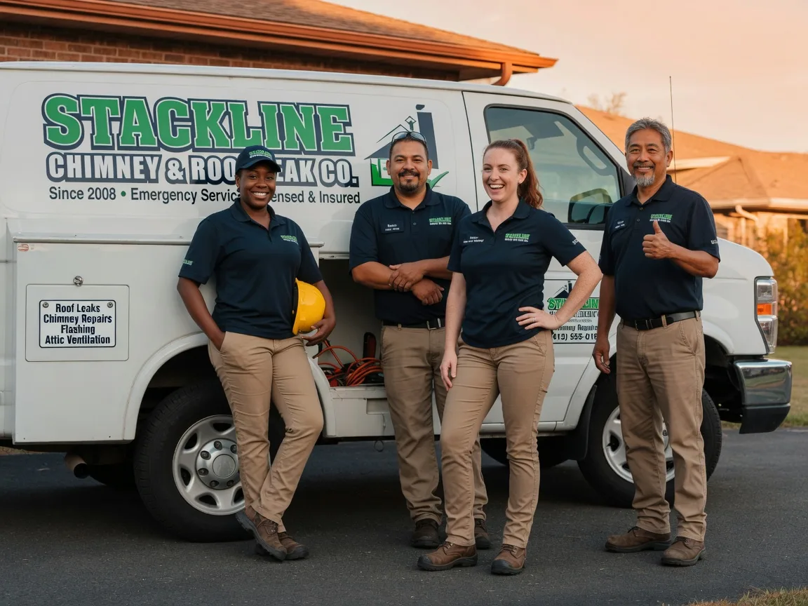 Chimney flashing repair company in Walnut Hill, IL